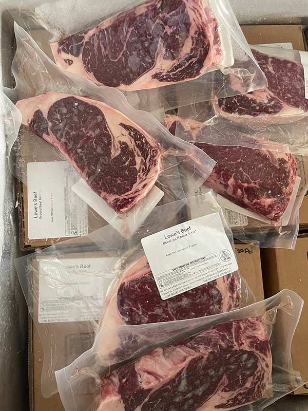 Packaged Beef
